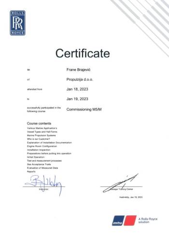Certifikat_2023_FRANE-BRAJEVIĆ_Commissioning-M5-M_764x1080